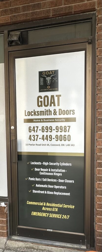 Goat Locksmith Storefront