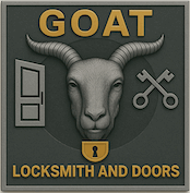 goat locksmith and doors logo