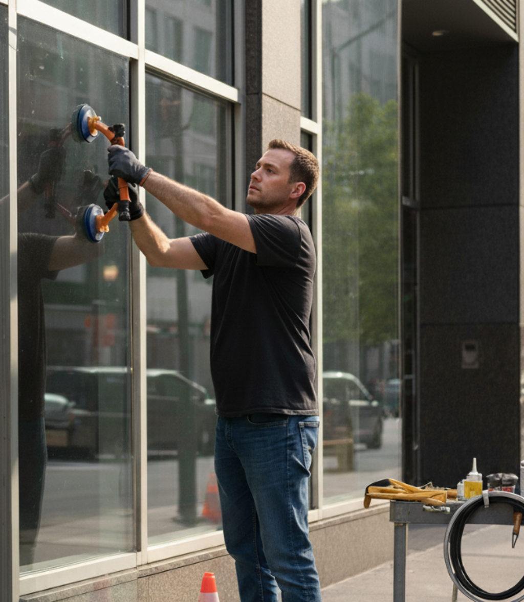 goat locksmith glass replacement